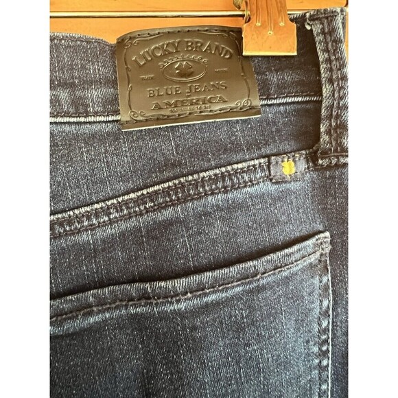 Lucky Brand Brooke Women's Size 4/27 Blue Skinny Leg Dark Wash Stretch Jeggings - Picture 6 of 6